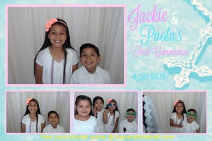 Jackie & Paola's First Communion