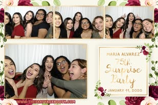 Maria Alvarez's 75th Surprise Party