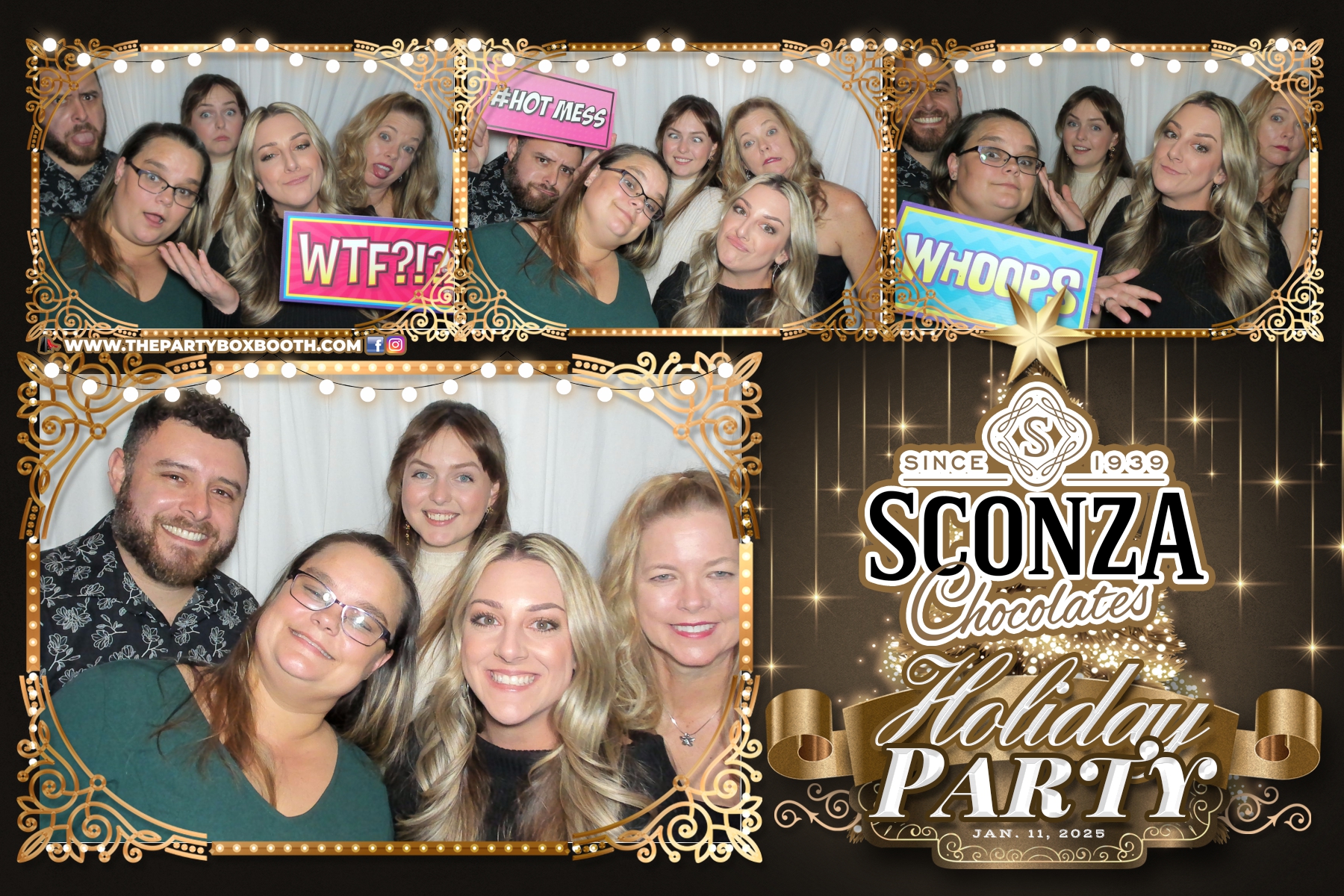 Sconza Chocolates Holiday Party 2024