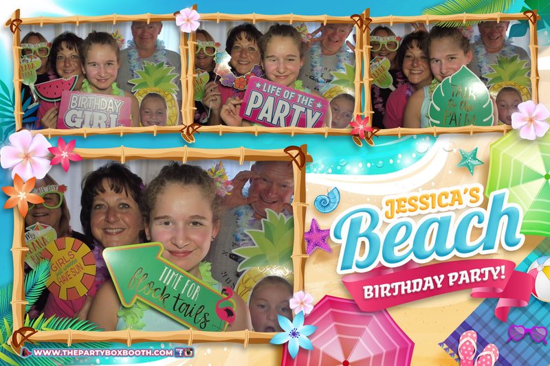 Jessica's Beach Birthday Party
