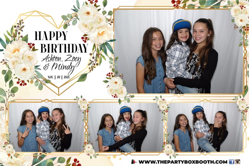 Ashton, Zoey, and Mindy's Birthday