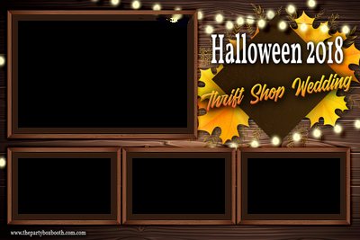 Halloween 2018 Thrift Shop Wedding