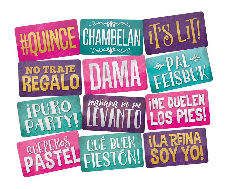 Quinceañera Props in Spanish